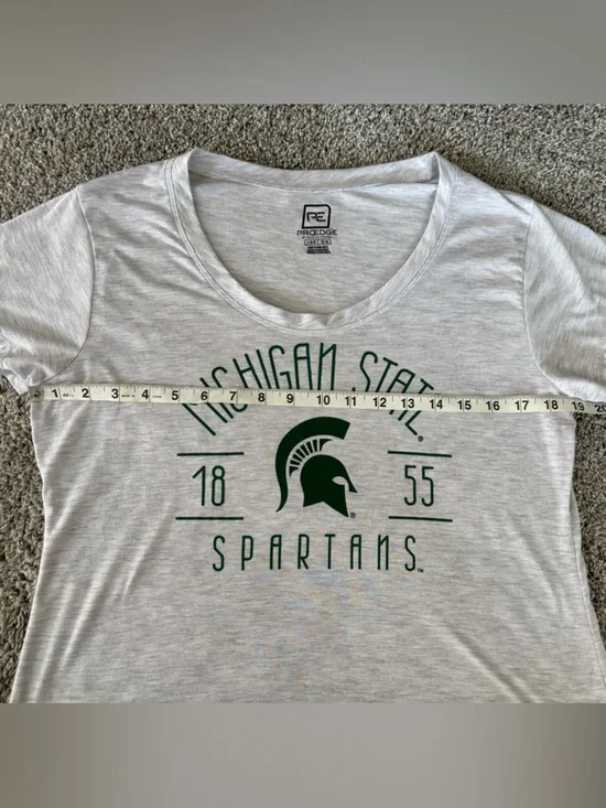 Pro Edge Michigan State Spartans Women’s T-Shirt Size L - Picture 9 of 13